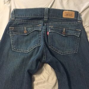 Levi’s 504 Slouch Flare Boot Cut Jeans. Size 7 Jnr